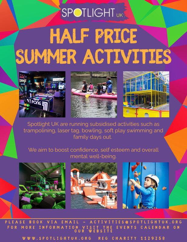 Image of Spotlight Half Price Summer Activities