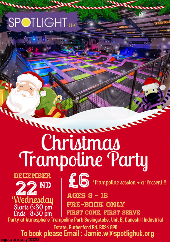 Image of Spotlight Xmas Trampoline Party