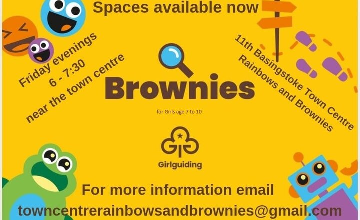 Image of Spaces @ 11th Basingstoke Town Centre Brownies