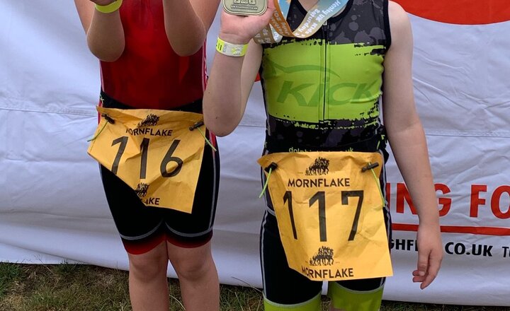 Image of Triathlon Sibling Success