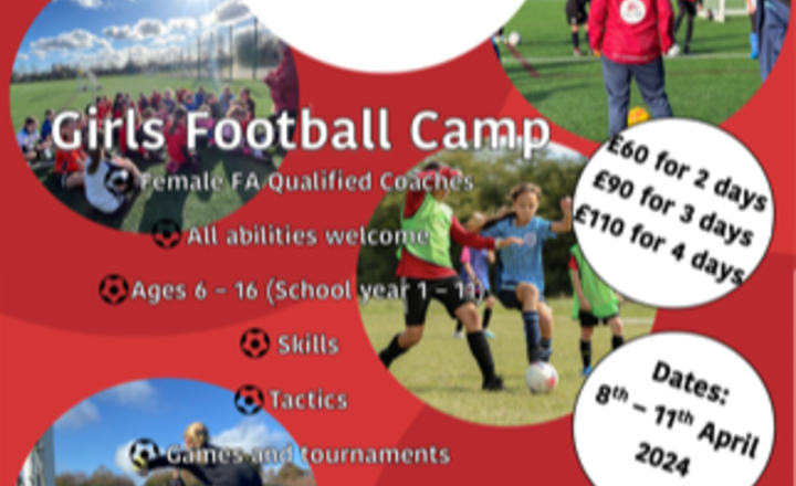 Image of Basingstoke Girls Football Camp