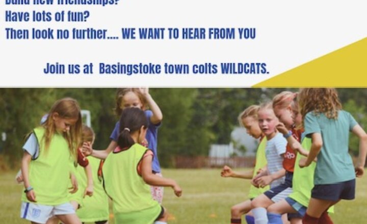 Image of Girls Football Training @ Basingstoke Town Colts