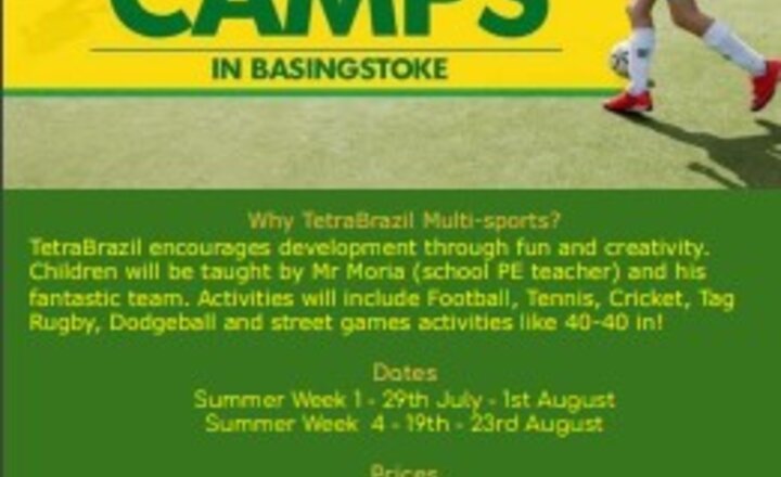 Image of TetraBrazil Summer Camp @ Greenbank Campus