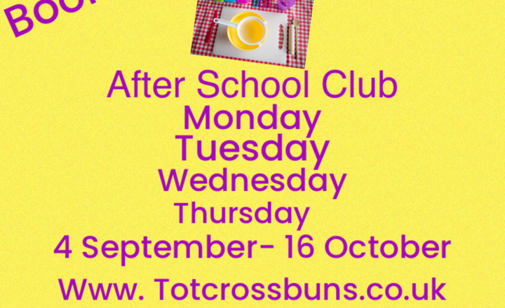 Image of Tot Cross Buns Bookings Open