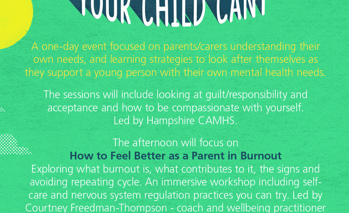 Image of How to cope when your child can not