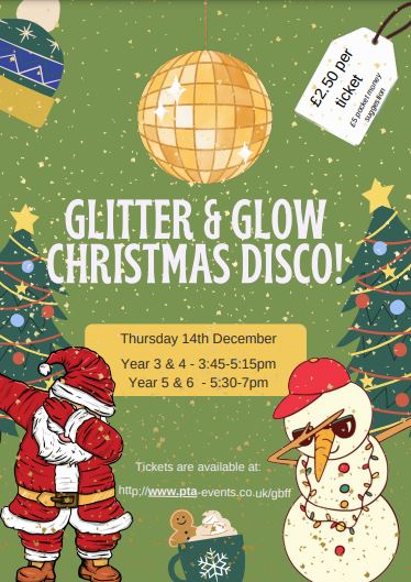 Image of Glitter & Glow Disco - Greenbank