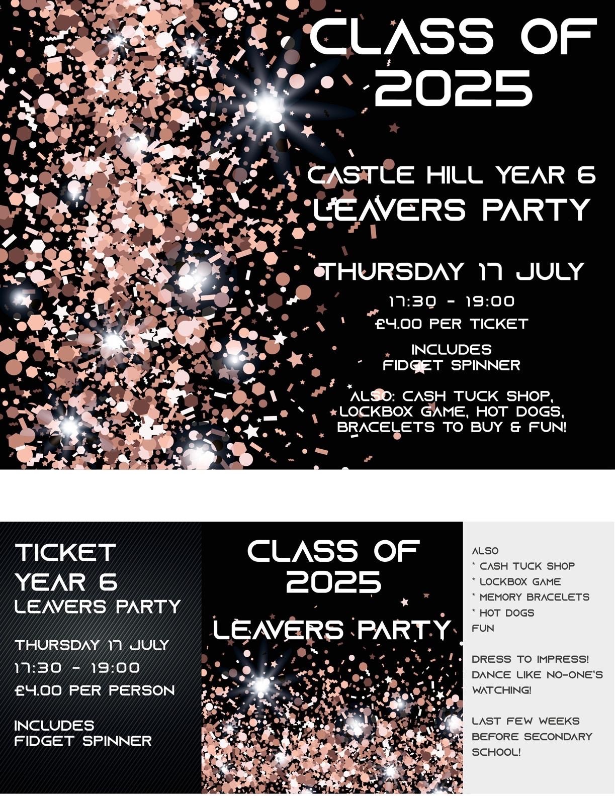 Image of Year 6 Leavers Disco (all year 6 pupils)