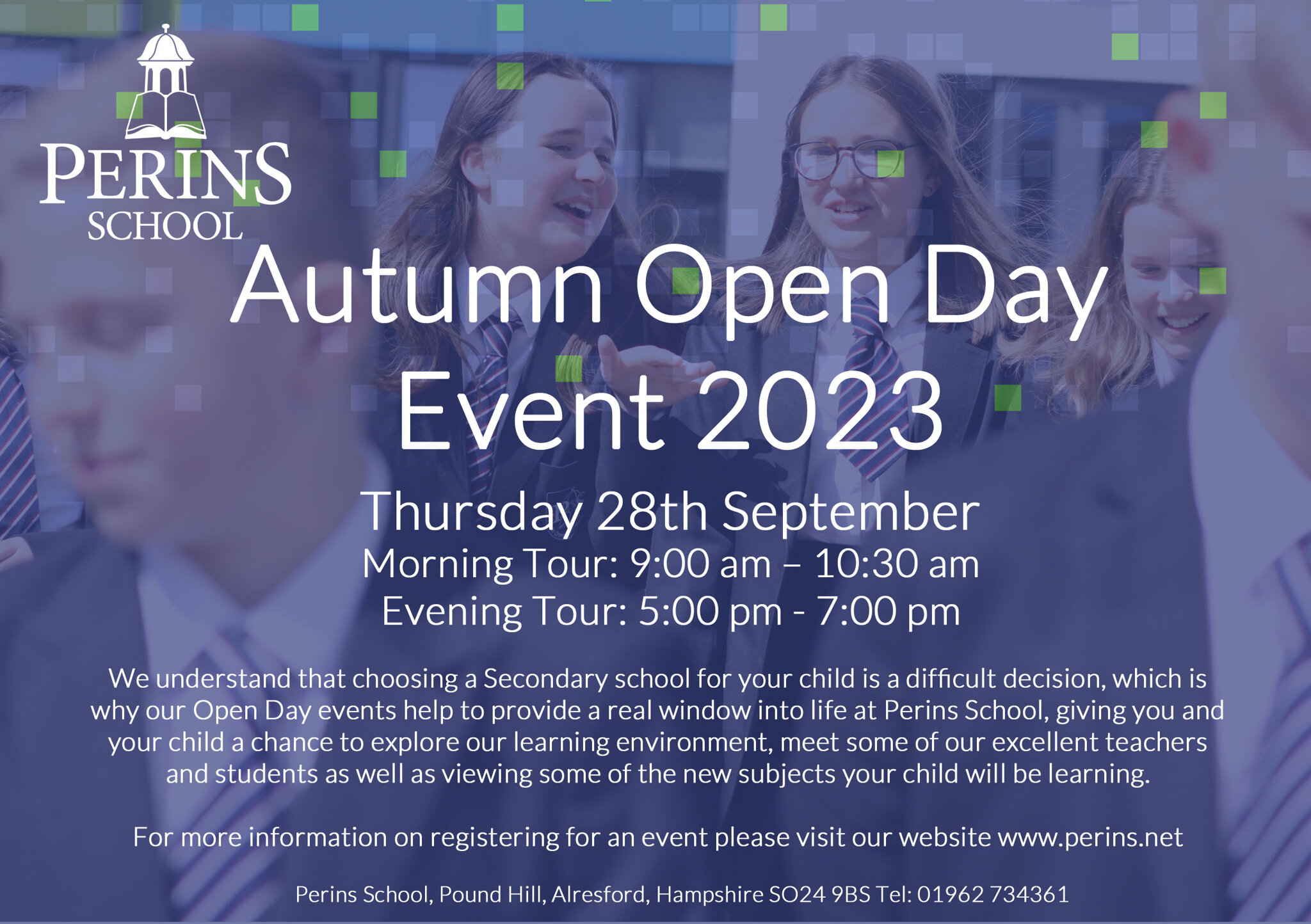 Image of Perins Autumn Open Day Event