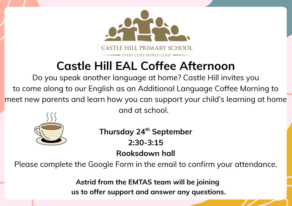 Image of Rooksdown EMTAS Coffee Afternoon