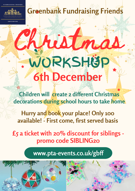 Image of GB Friends Christmas Decoration Making - all year groups