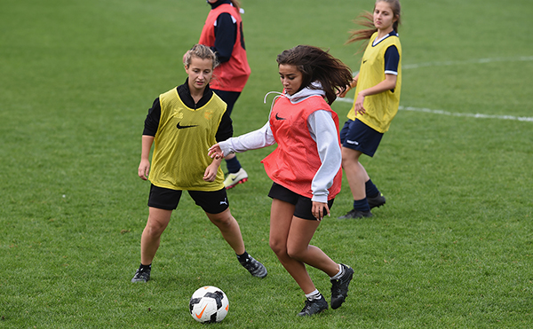 Image of GB Girls Football Match vs Bishopswood (Home)