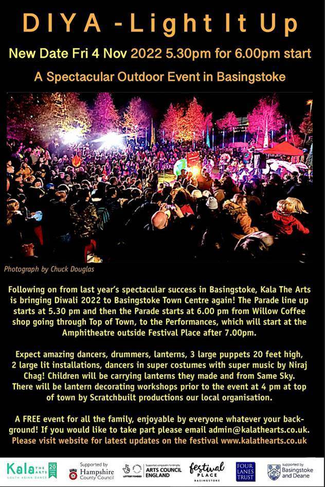 Image of Free Diwali Outdoor Event in Basingstoke