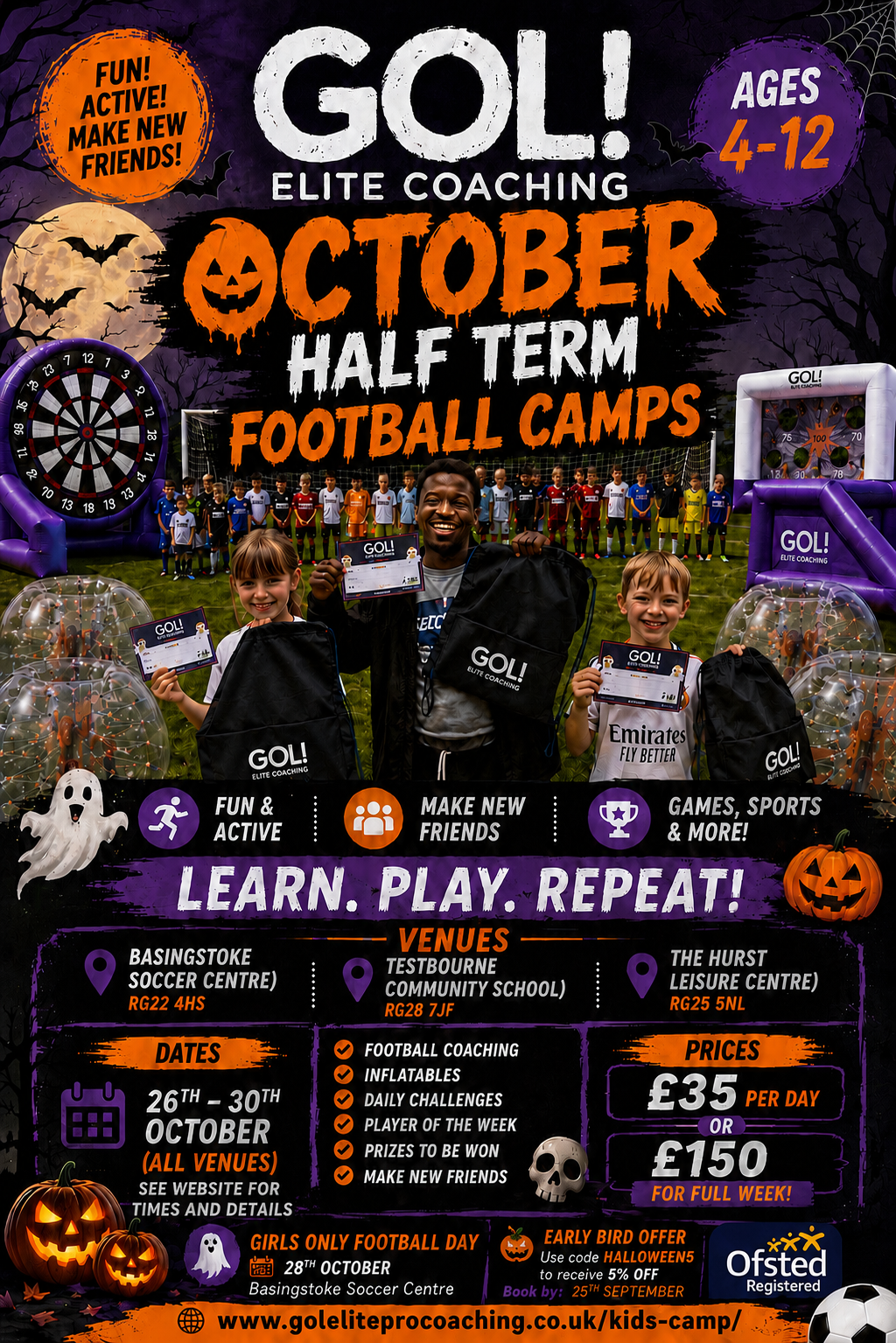 Image of GOL! October Holiday Camp