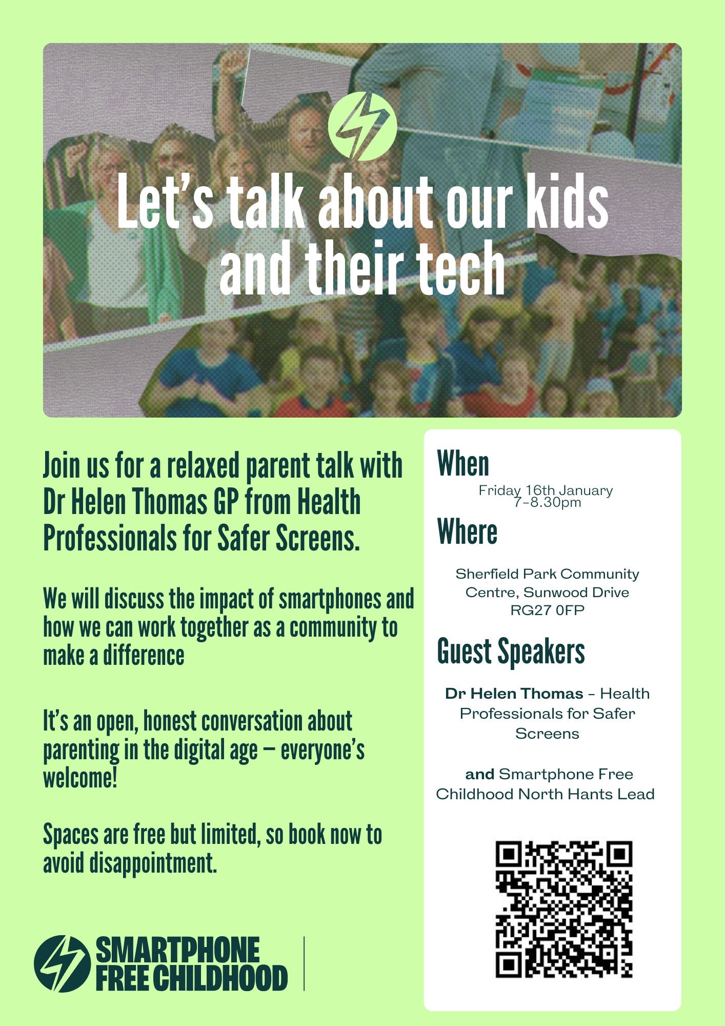 Image of FREE Safer Screens Parent Talk 