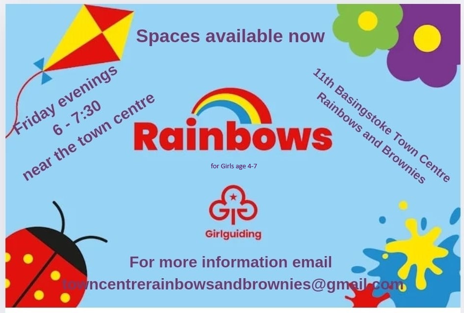 Image of Spaces @ 11th Basingstoke Town Centre Rainbows