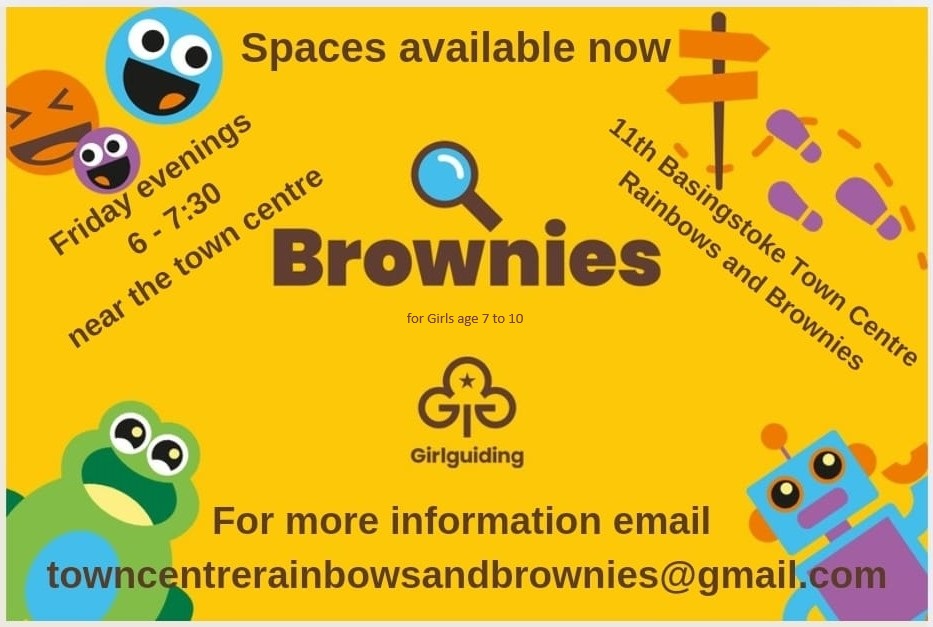 Image of Spaces @ 11th Basingstoke Town Centre Brownies