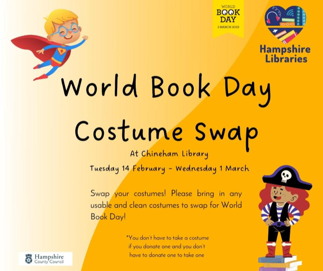 Image of World Book Day Costume Swap