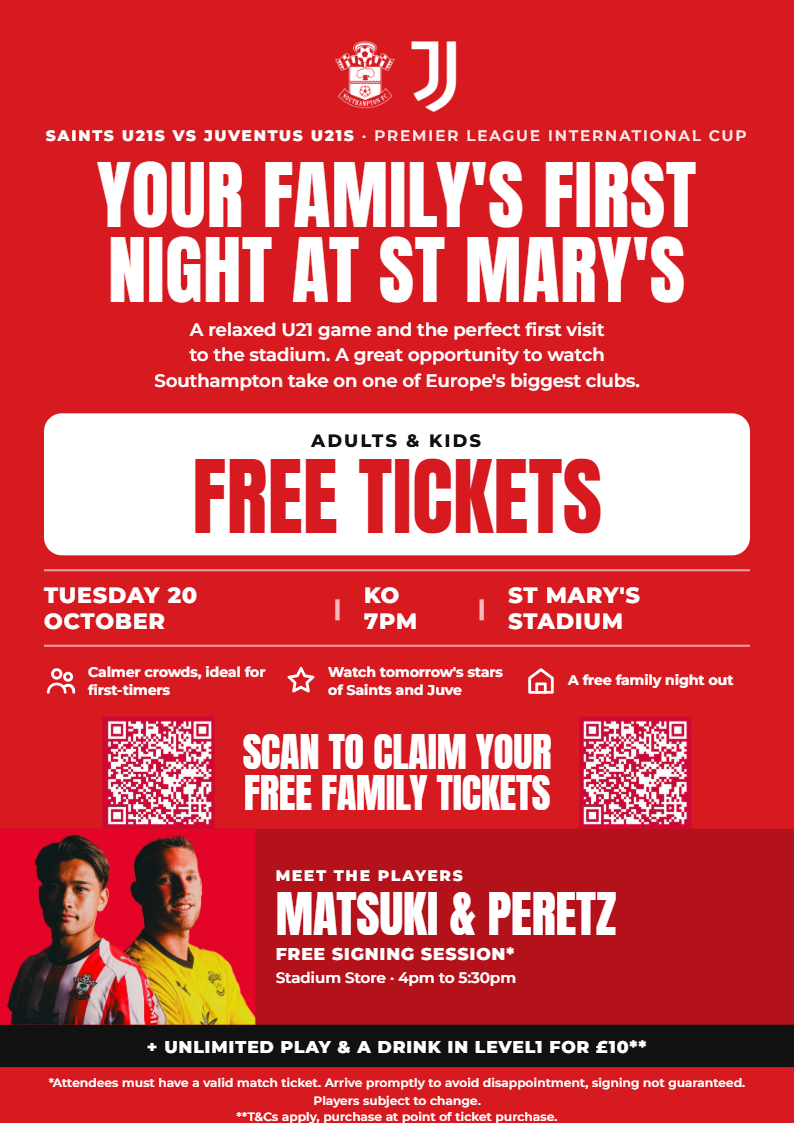Image of FREE Saints Football Tickets!