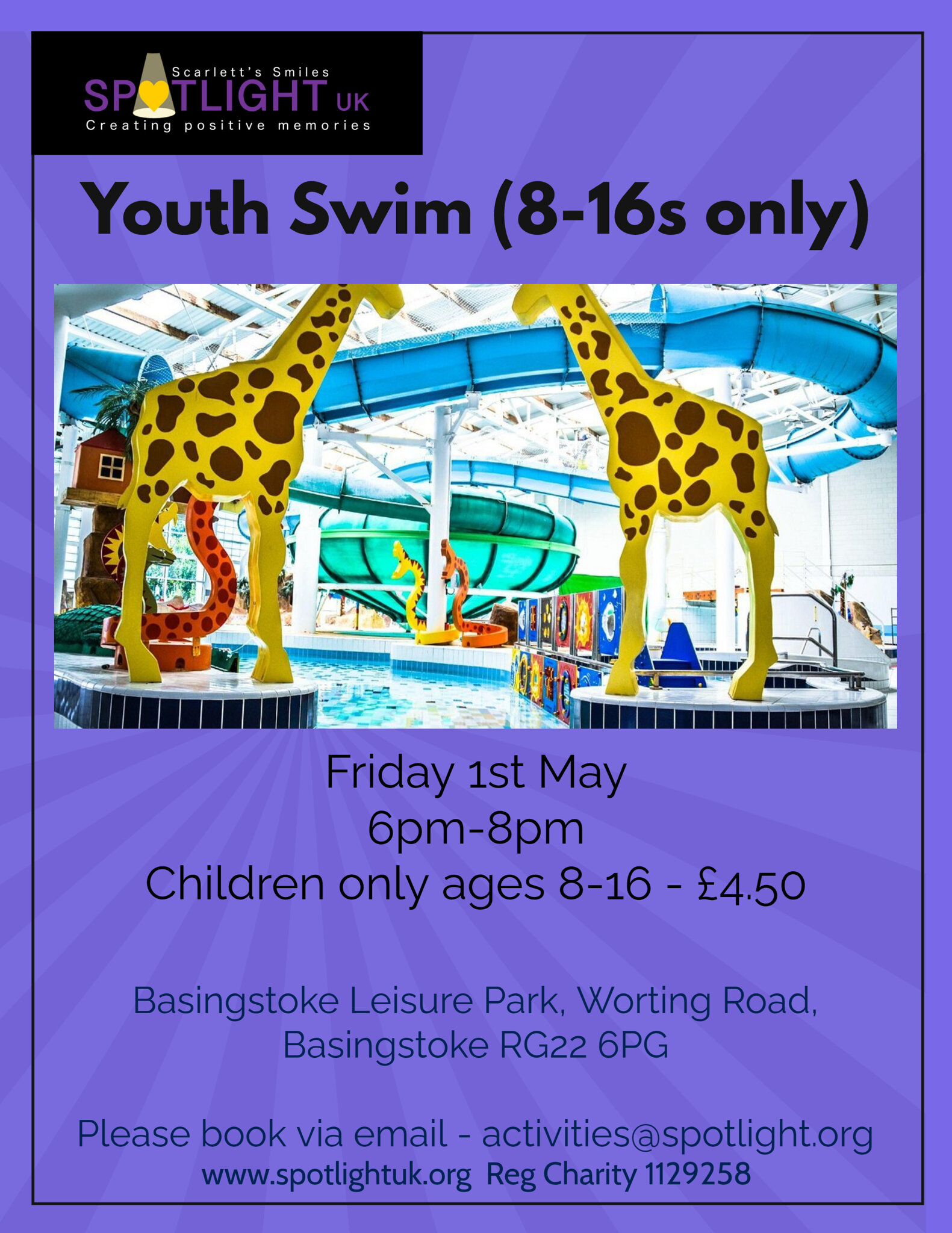Image of Spotlight Youth Swim @ Basingstoke Aquadrome