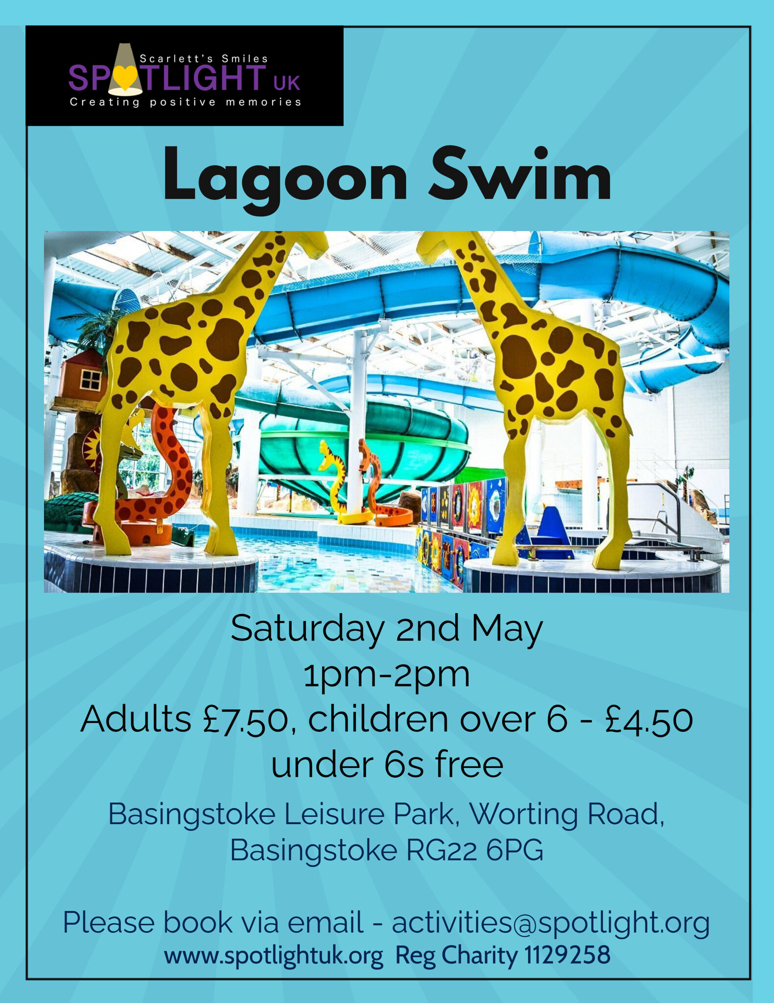 Image of Spotlight Lagoon Swim at Basingstoke Aquadrome
