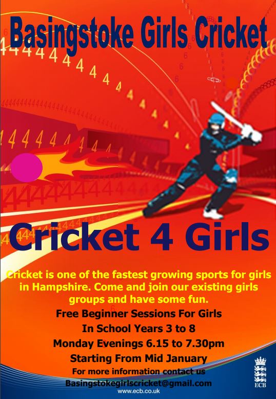 Image of Girls Cricket - free beginner sessions