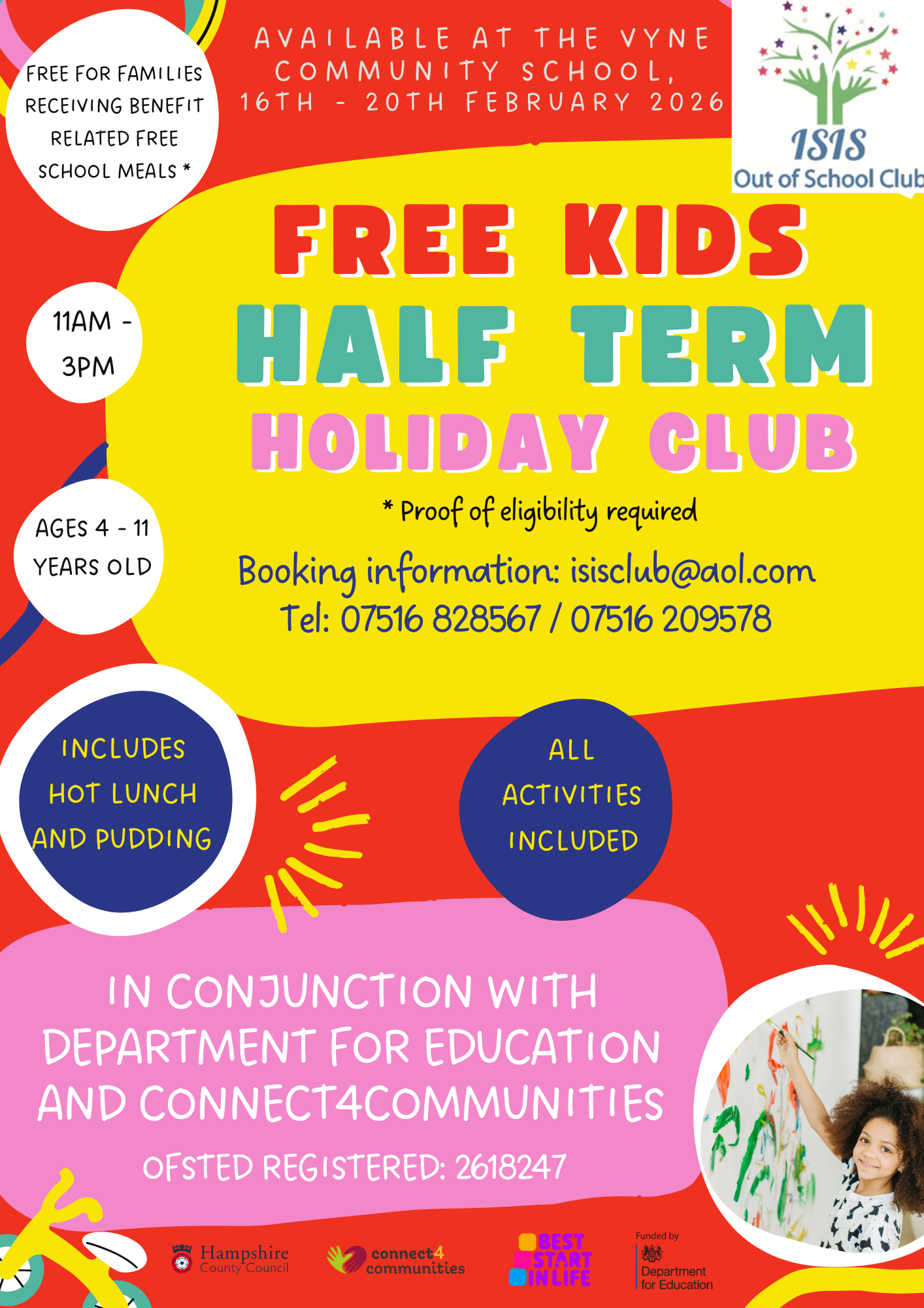 Image of ISIS February Half Term Holiday Club