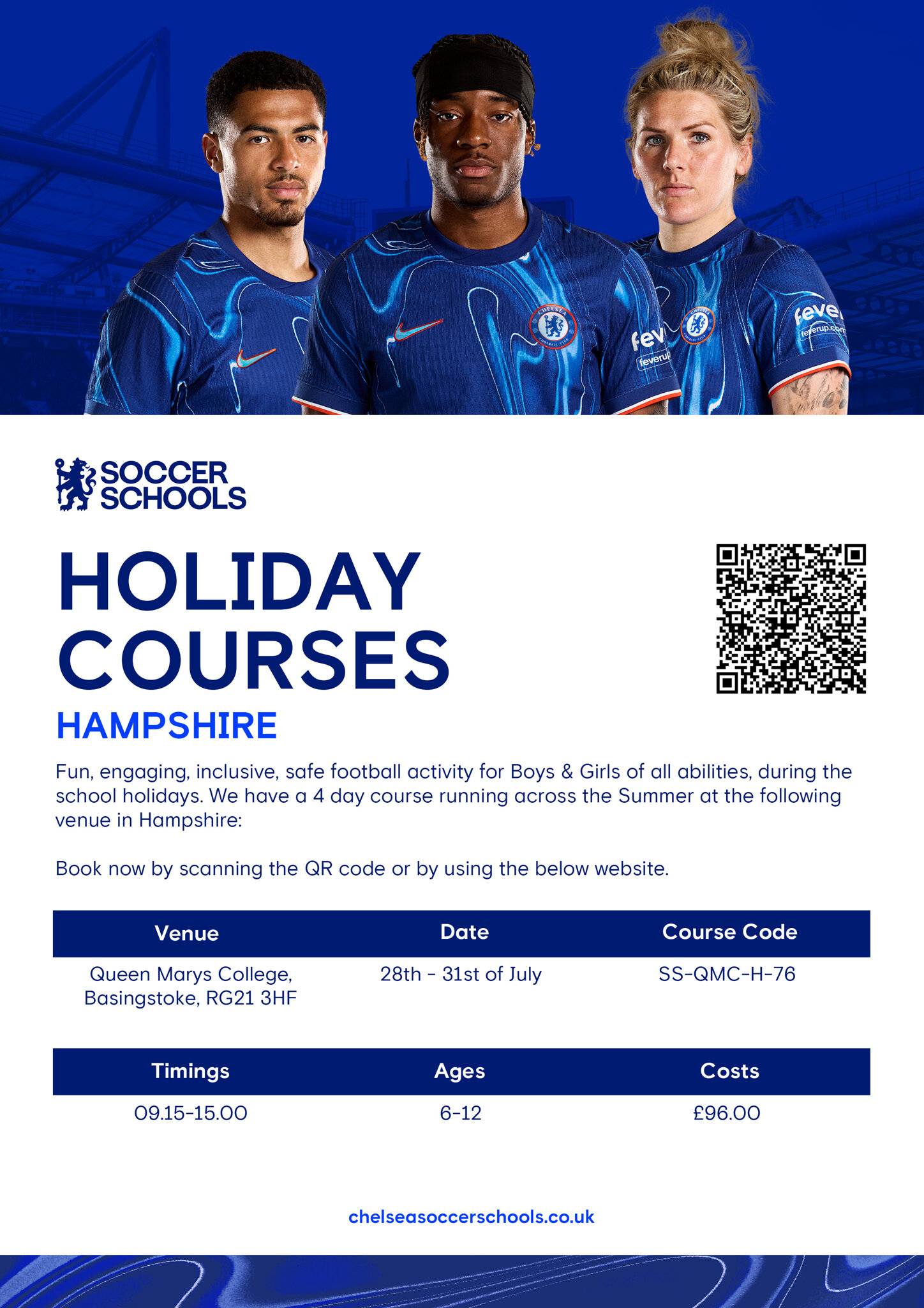 Image of Chelsea FC Soccer School Summer Camp