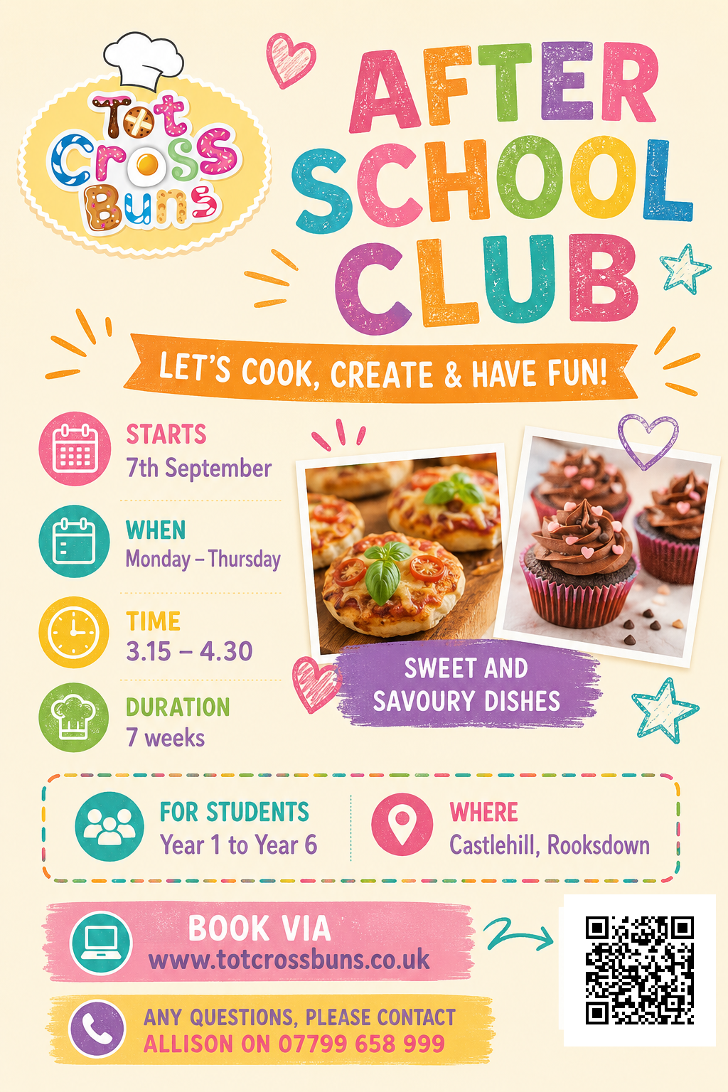 Image of Tot Cross Buns - After School Club
