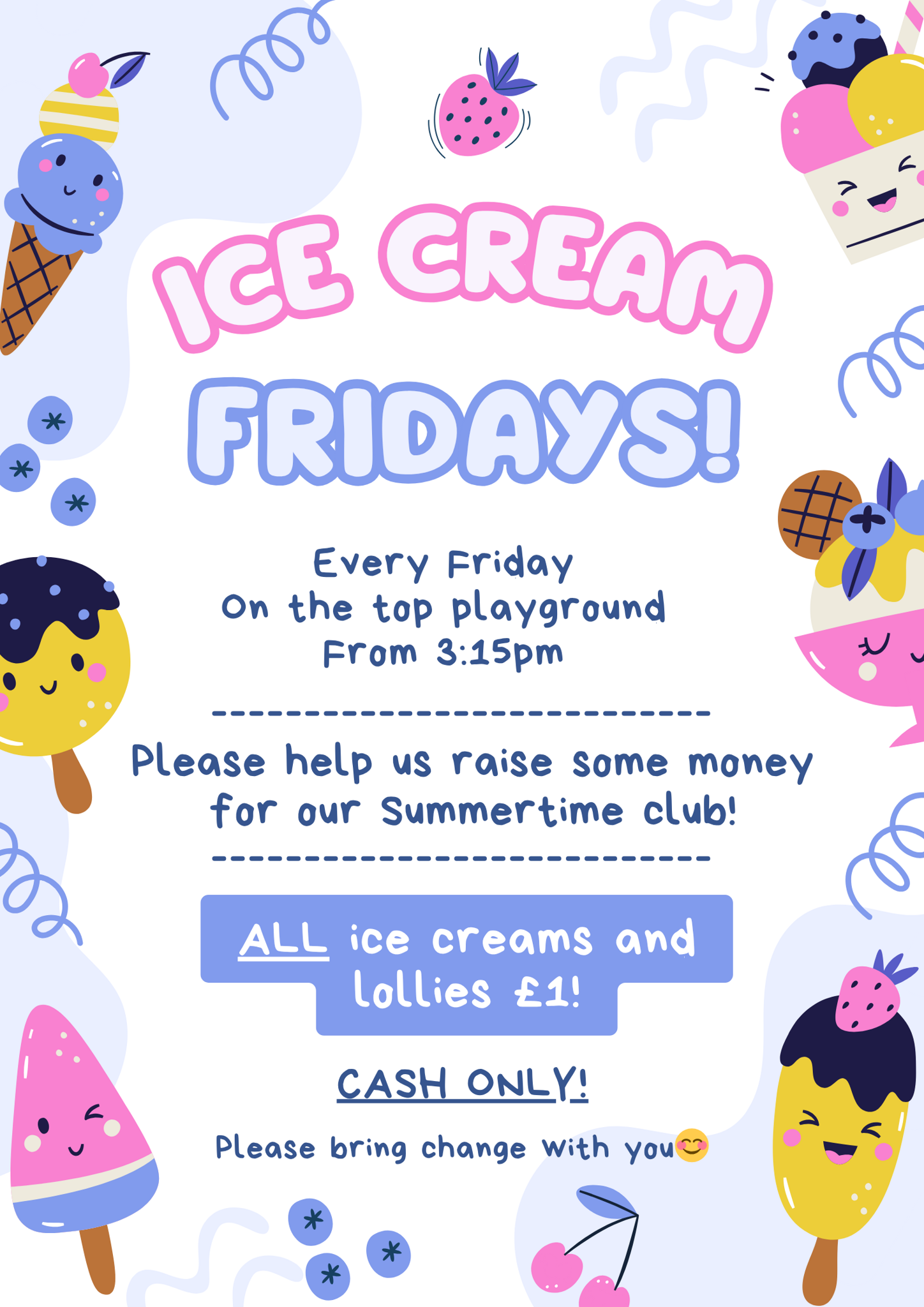 Image of Ice-cream Fridays @Greenbank!