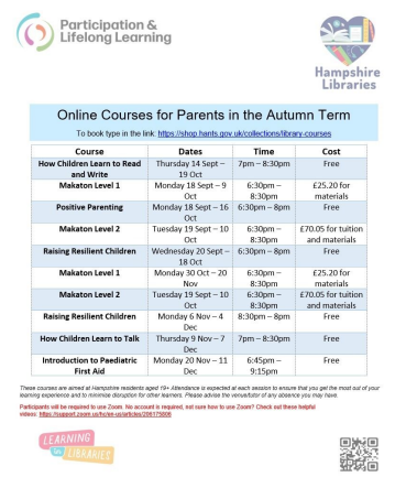 Image of Online Courses for Parents