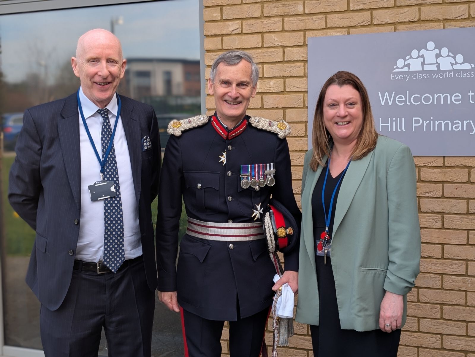 Image of Visit from the HM Lord-Lieutenant of Hampshire