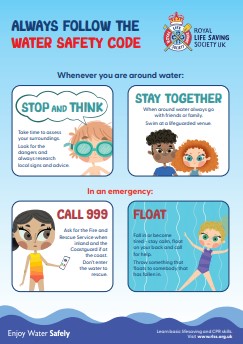 Image of Always Follow the Water Safety Code