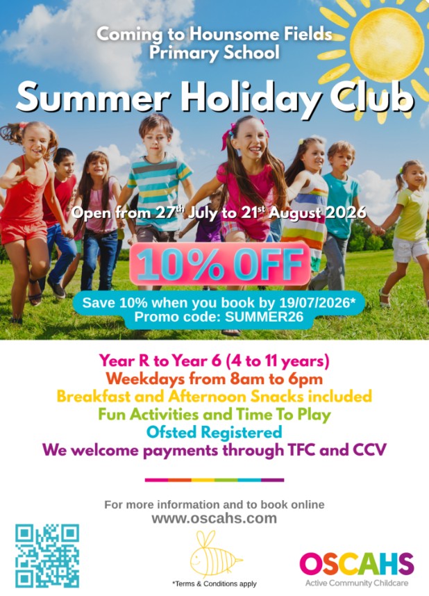 Image of OSCAHS Summer Holiday Club