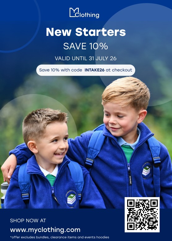 Image of My Clothing Parent 10% Discount - New Starters