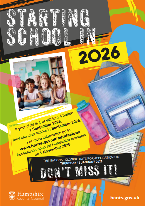 Image of Starting School September 2026