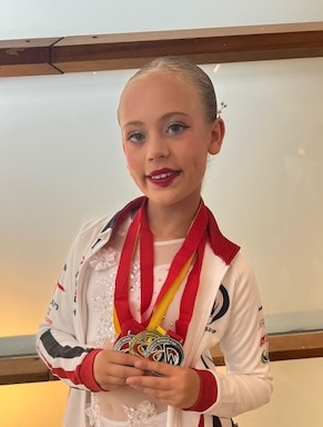 Image of World Dance Medals for Tahlia