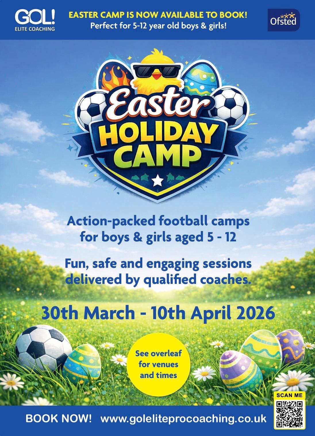 Image of GOL! Easter Camps & Special Offers