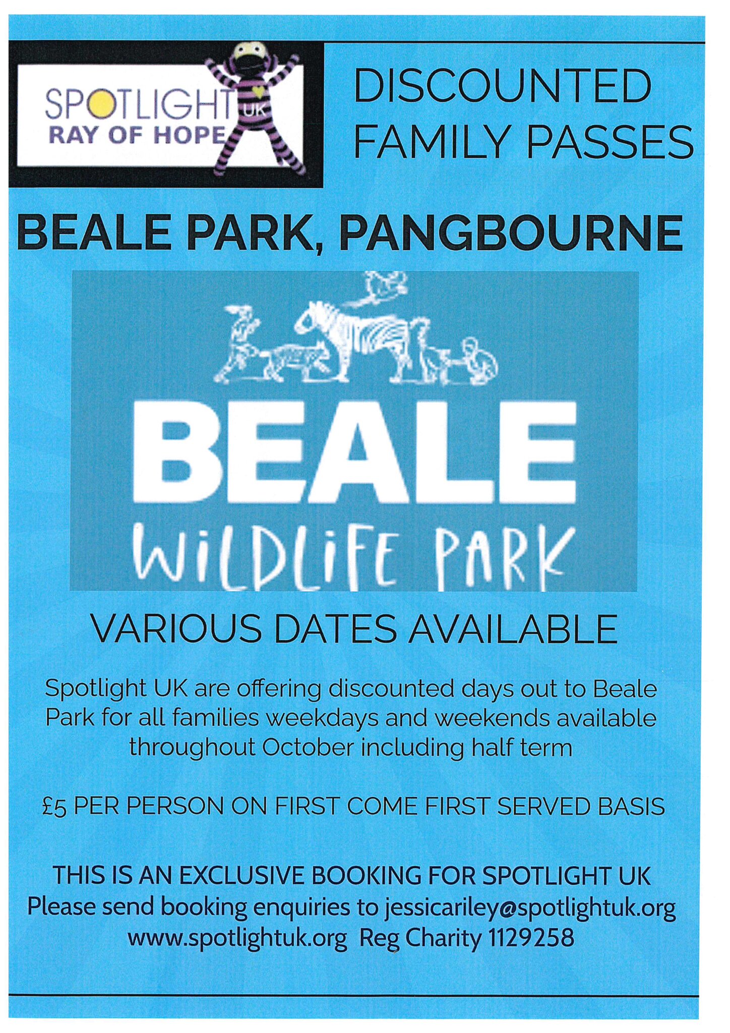 Image of Discounted Family Passes for Beale Wildlife Park