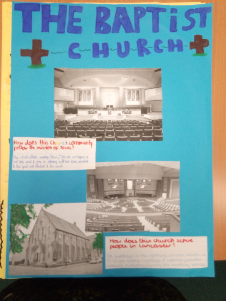 Image of Year 5 Learning about Christian Churches