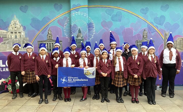 Image of Carol Singing in St Nicholas Arcade