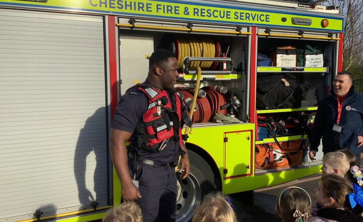 Image of EYFS Fire & Rescue Services Visit 