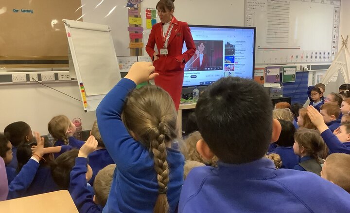 Image of Year 1's Careers Week Visitor 