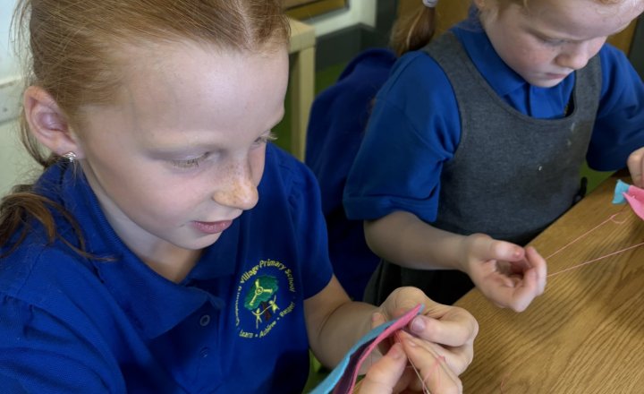 Image of Year 3 Get Stitching in DT!