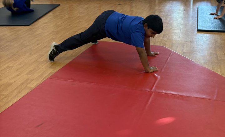 Image of Year 3 Gymnastics in Action!