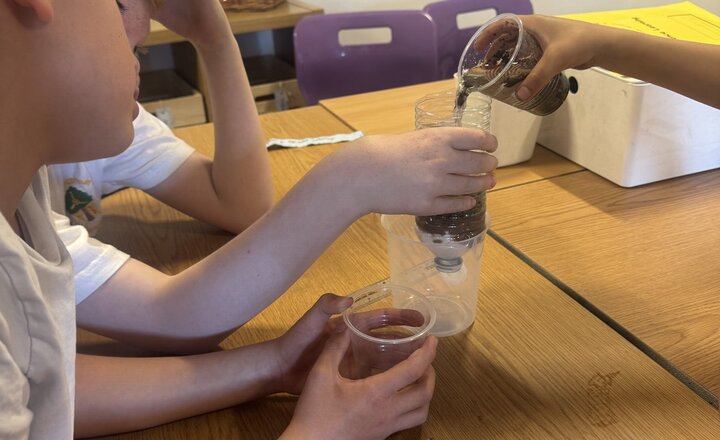 Image of Science in Action with Year 5!