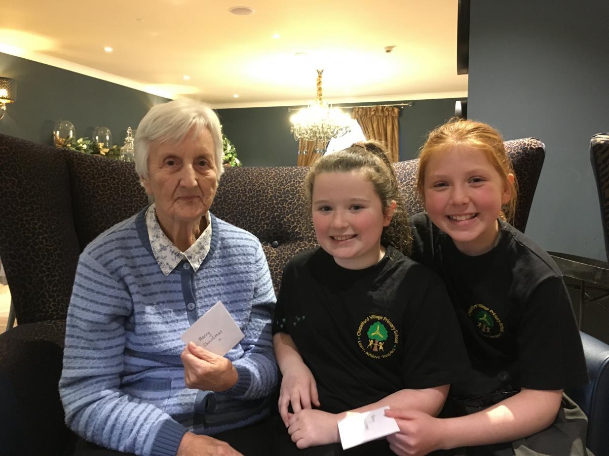 Image of The School Choir perform at Whittle Hall Nursing Home