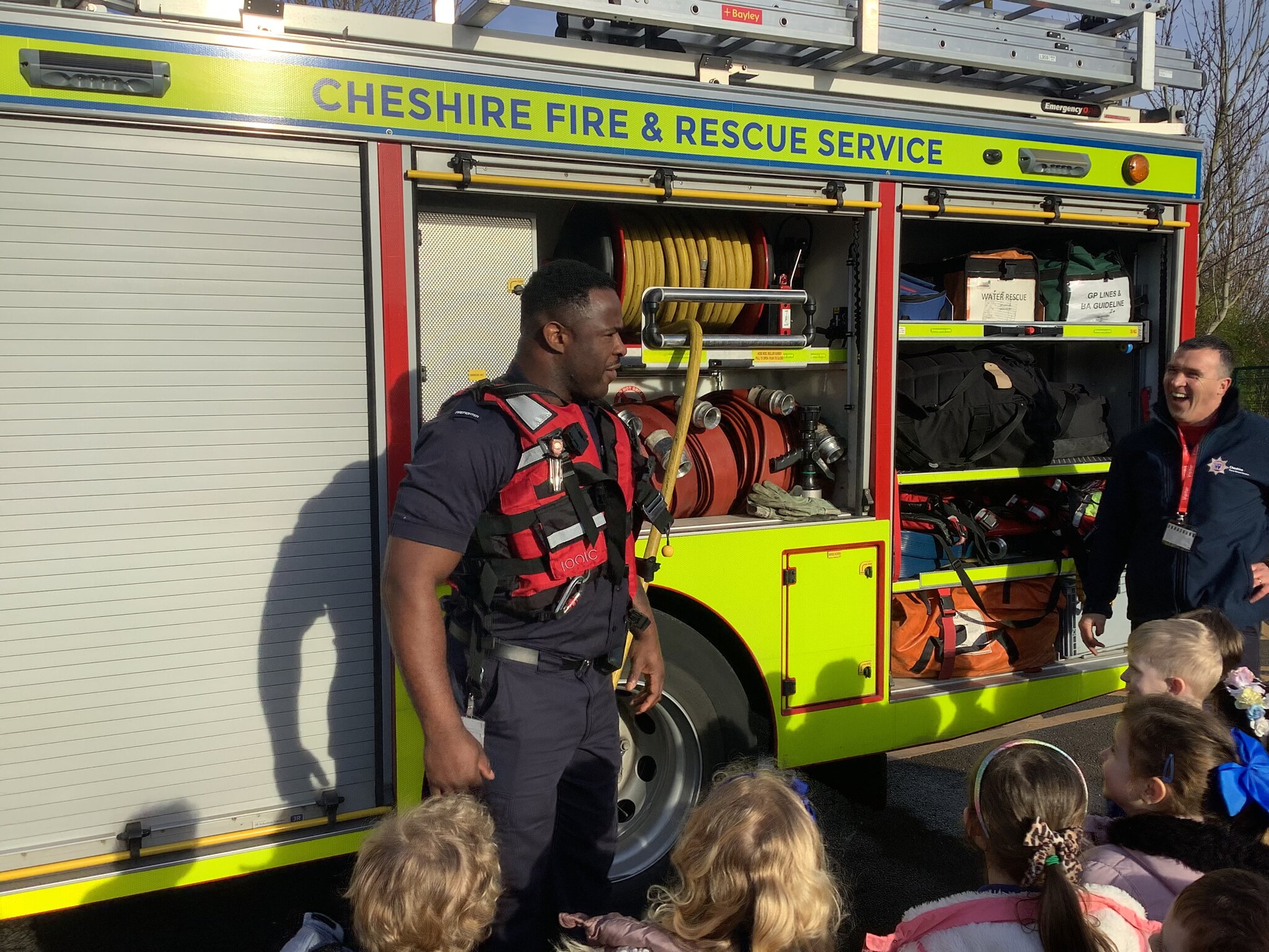 Image of EYFS Fire & Rescue Services Visit 