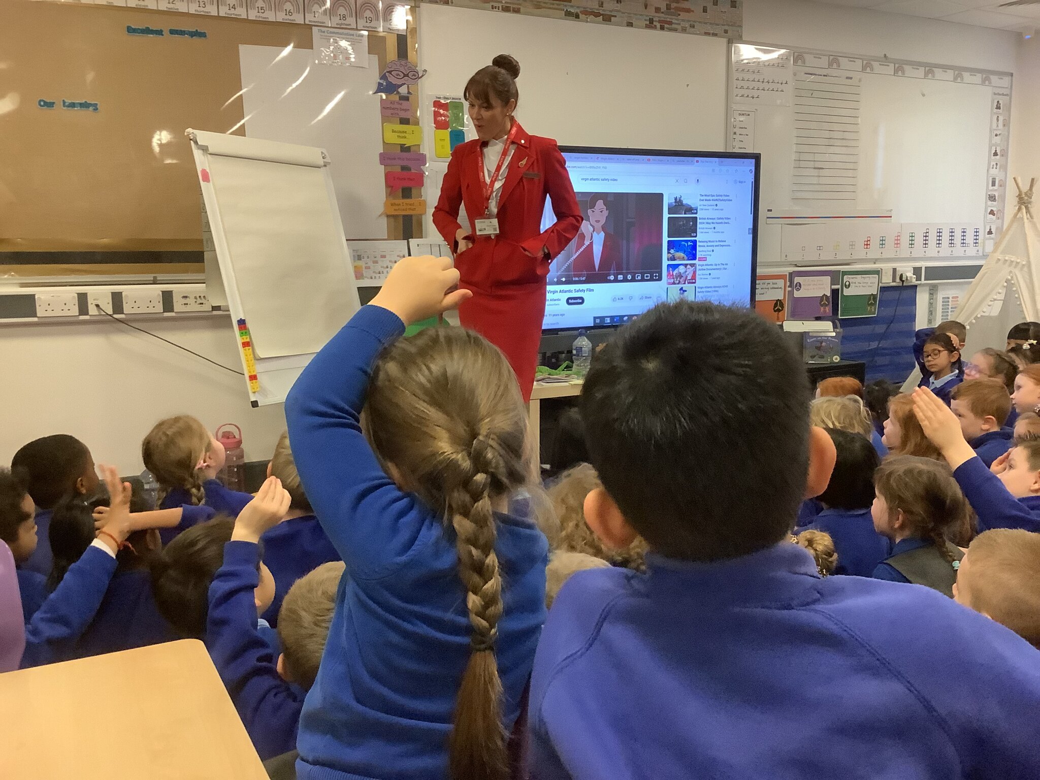 Image of Year 1's Careers Week Visitor 