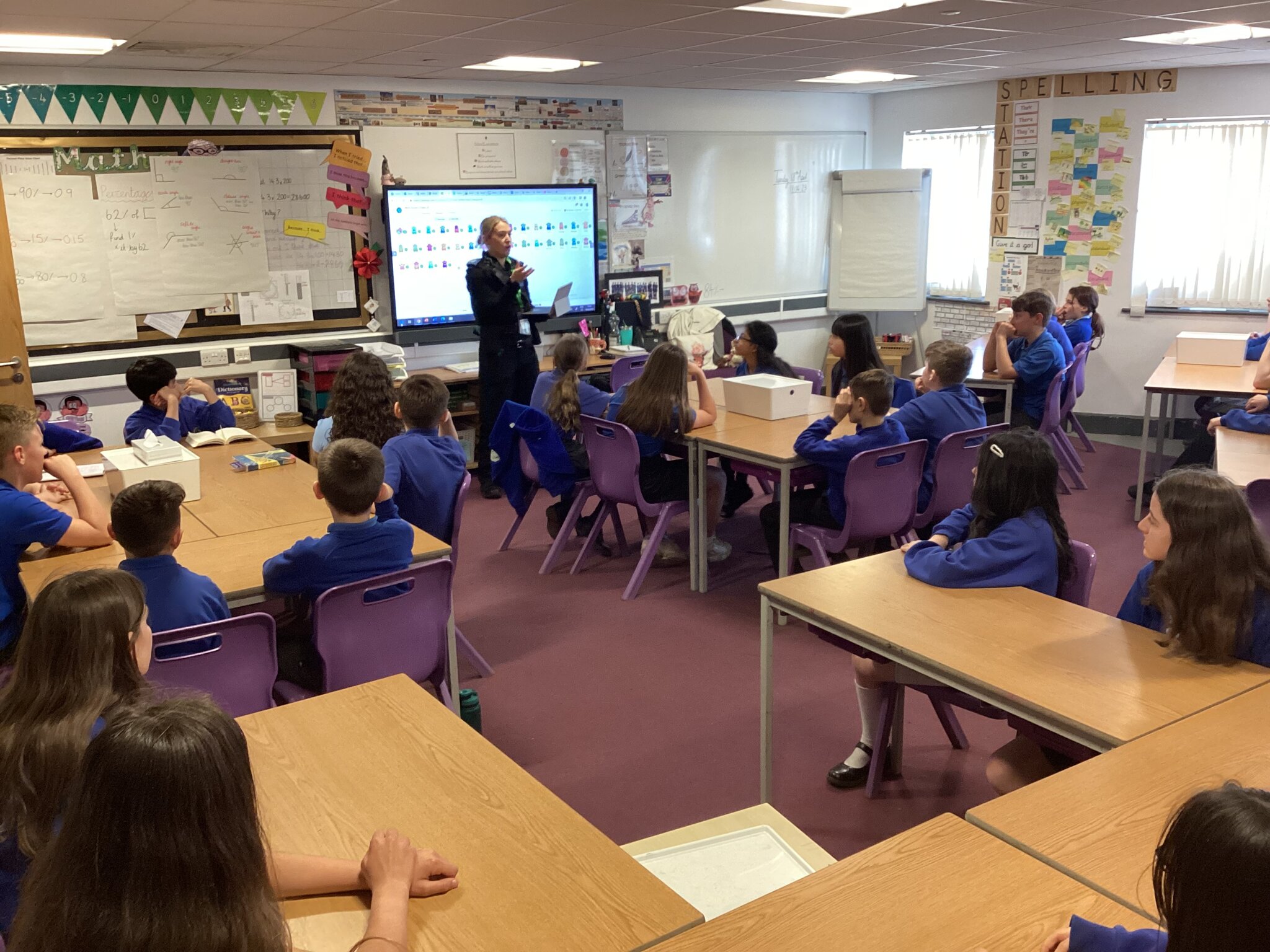 Image of Y6 PCSO Visit