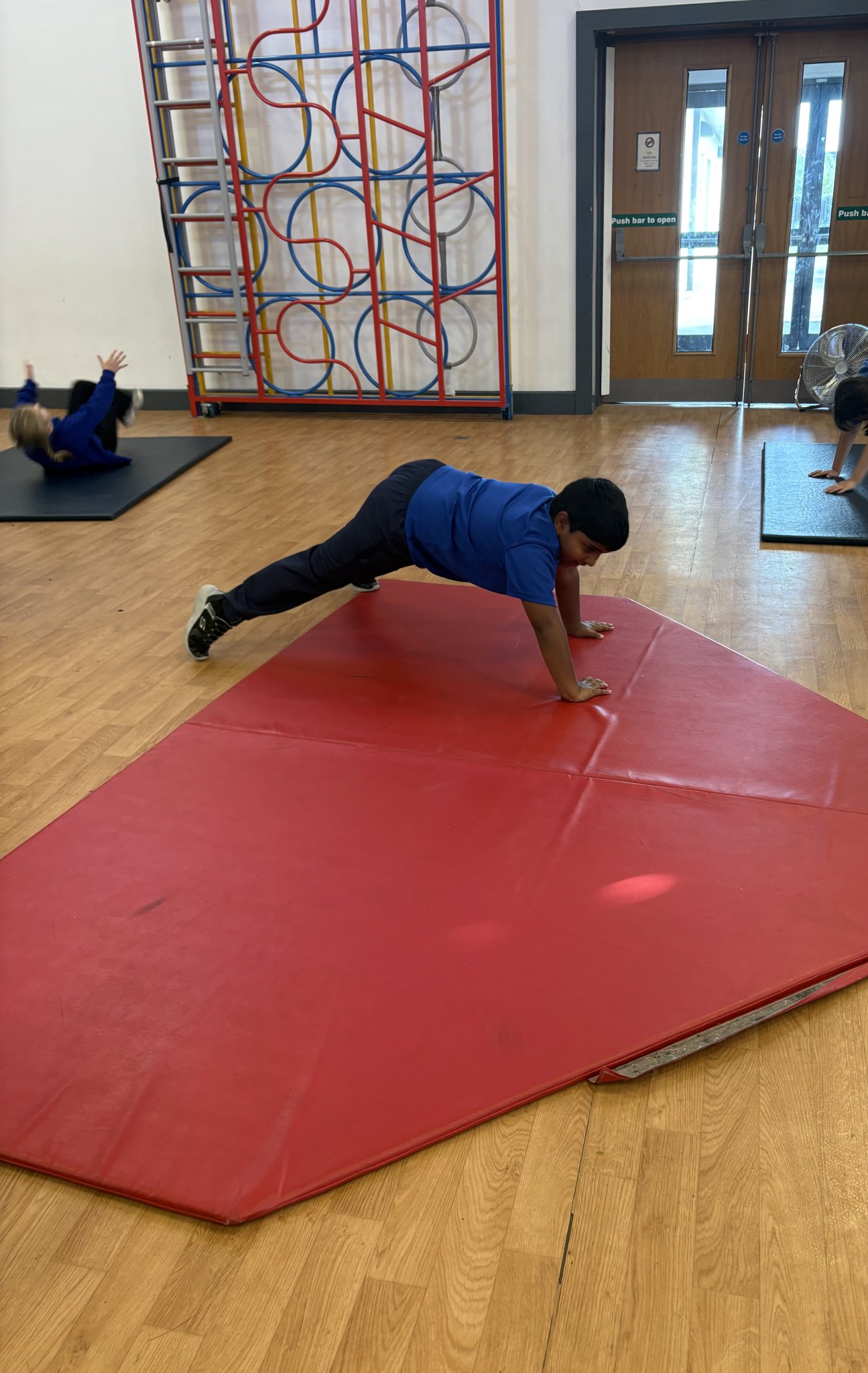 Image of Year 3 Gymnastics in Action!